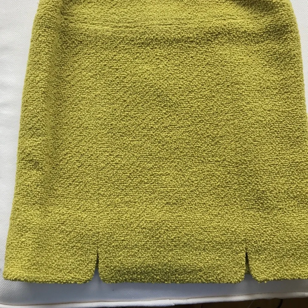 CHANEL skirt green